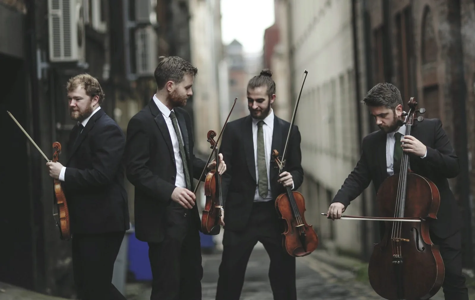 Quartetto d’archi con violini, viola e violoncello
