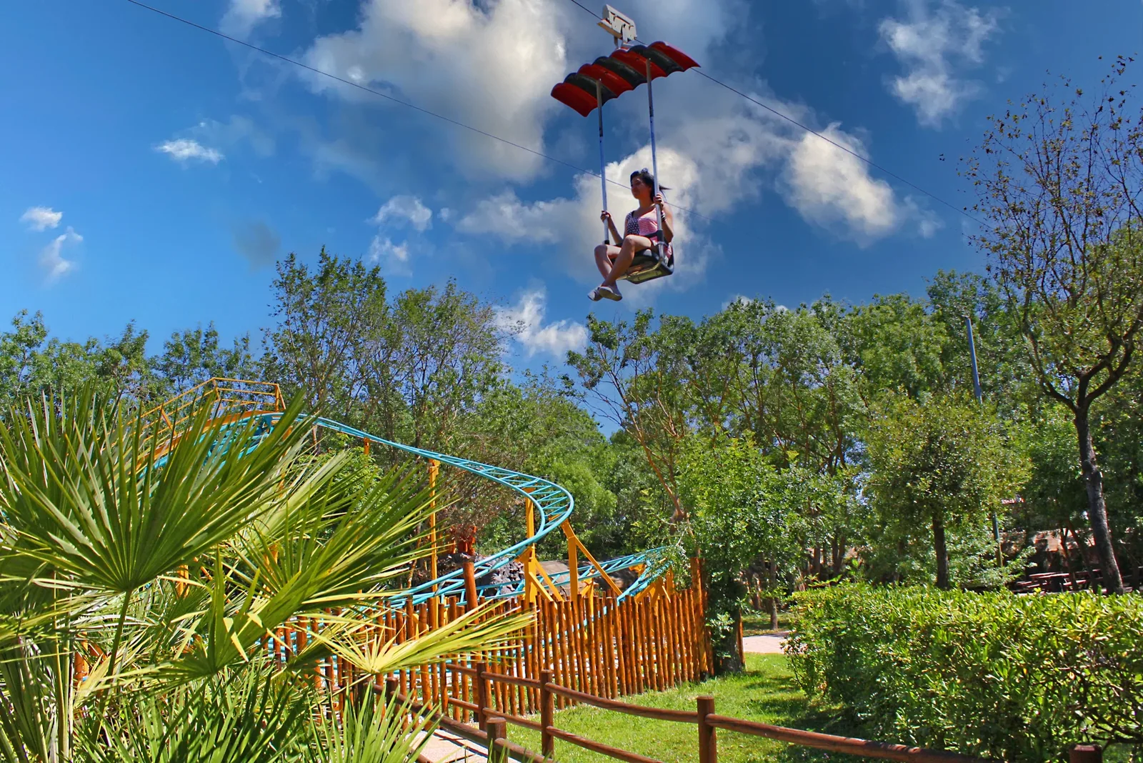 Cavallino Matto amusement park in Tuscany